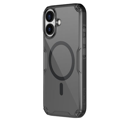 Nillkin Nature TPU Pro Magnetic Case Compatible with MagSafe for iPhone 17 - Translucent Black