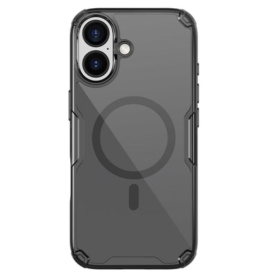 Nillkin Nature TPU Pro Magnetic Case Compatible with MagSafe for iPhone 17 - Translucent Black