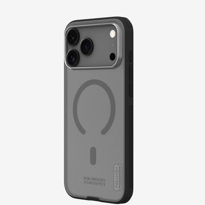 Nillkin Super Frosted Shield Pro Magnetic Case Compatible with MagSafe for iPhone 17 Pro Max - Translucent Black