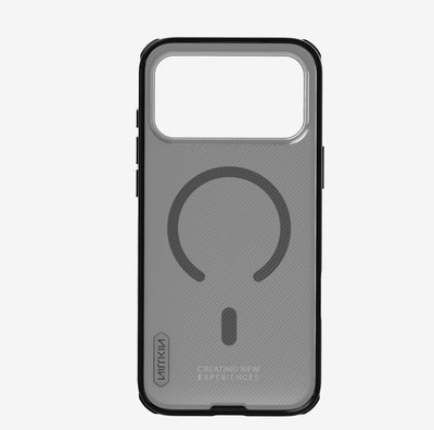 Nillkin Super Frosted Shield Pro Magnetic Case Compatible with MagSafe for iPhone 17 Pro Max - Translucent Black
