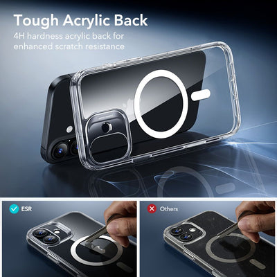 ESR Classic Hybrid MagSafe + Tempered Glass Set for iPhone 17 - Clear