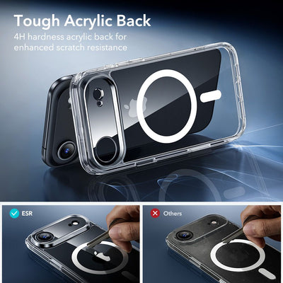 ESR Classic Hybrid MagSafe + Tempered Glass Set for iPhone 17 Air - Clear