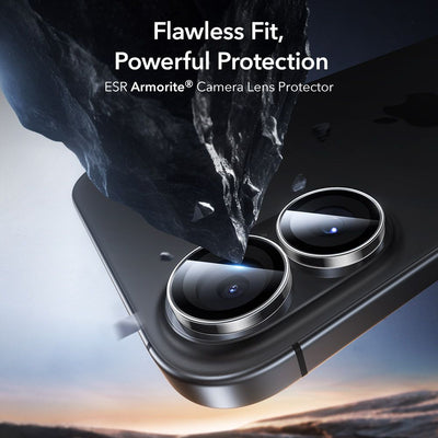 ESR Armorite Camera Cover for iPhone 16 / 16 Plus / 17 - Transparent