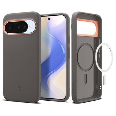 Spigen Nano Pop Mag MagSafe Case for Google Pixel 10 / 10 Pro - Gray-Orange