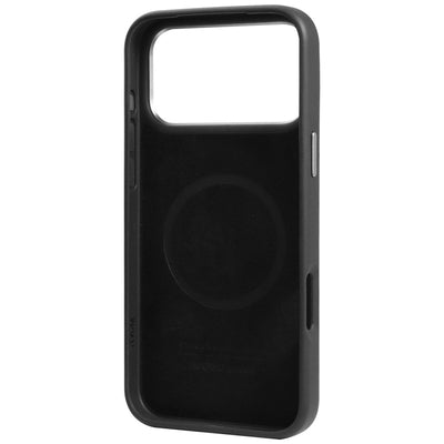 Audi RSQ Carbon Fiber Sport Red Circle MagSafe Case for iPhone 17 Pro Max - Black