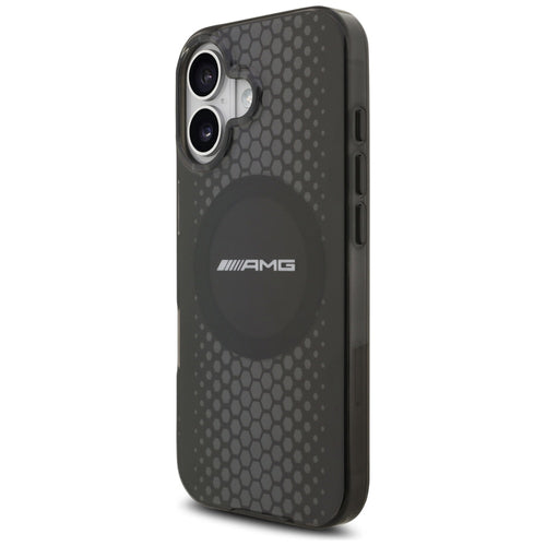 AMG Double Layer Transparent Graphics MagSafe case for iPhone 17 - black — Mercedes