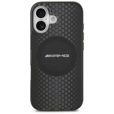 AMG Double Layer Transparent Graphics MagSafe case for iPhone 17 - black — Mercedes