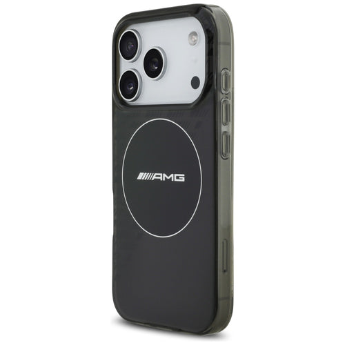 AMG Double Layer Transparent Smocked MagSafe Case for iPhone 17 Pro - Black — Mercedes