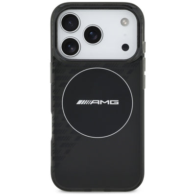 AMG Double Layer Transparent Smocked MagSafe Case for iPhone 17 Pro - Black — Mercedes