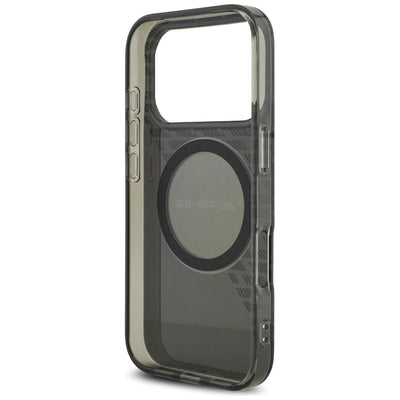 AMG Double Layer Transparent Smocked MagSafe Case for iPhone 17 Pro - Black — Mercedes