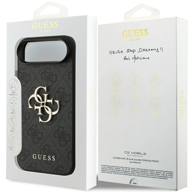 Guess 4G Big Logo Case for iPhone 17 Air - Black