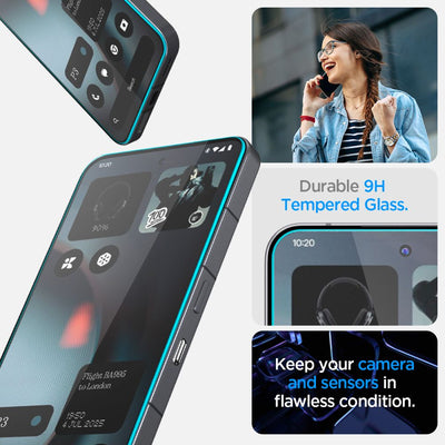 Spigen Glas.TR EZ Fit Tempered Glass 2-pack for Nothing Phone 3 - Transparent