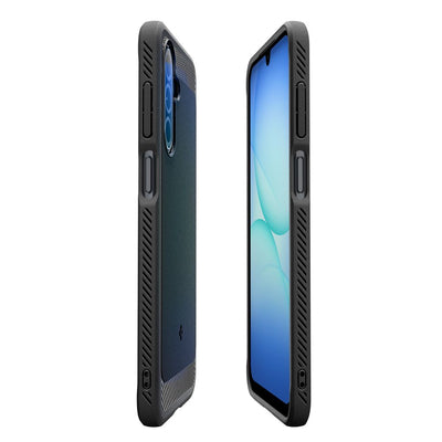 Spigen Rugged Armor Case for Samsung Galaxy A17 - Matte Black