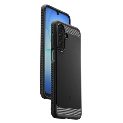 Spigen Rugged Armor Case for Samsung Galaxy A17 - Matte Black