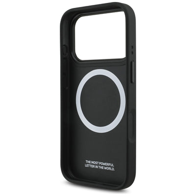 BMW M Perforated Stripe Logo MagSafe Case for iPhone 17 Pro - Red