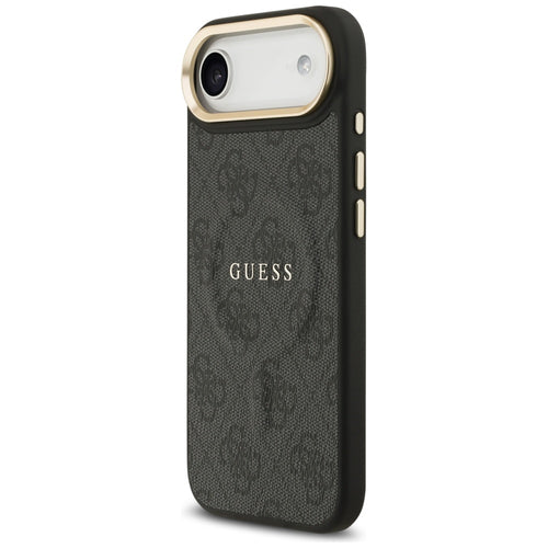 Guess 4G PU Classic Logo MagSafe case for iPhone 17 Air - black