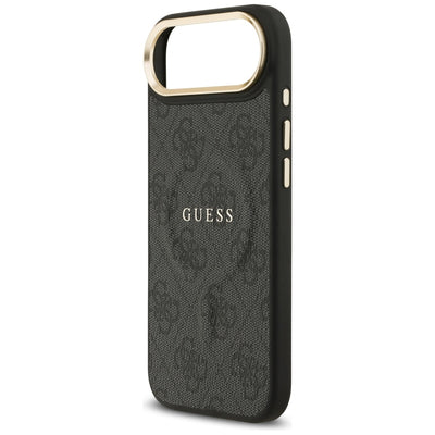 Guess 4G PU Classic Logo MagSafe case for iPhone 17 Air - black