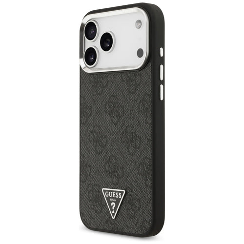Guess 4G Triangle Logo MagSafe case for iPhone 17 Pro Max - black