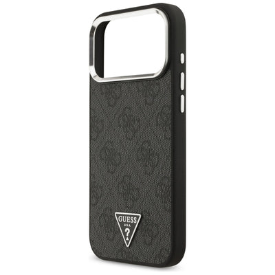 Guess 4G Triangle Logo MagSafe case for iPhone 17 Pro Max - black