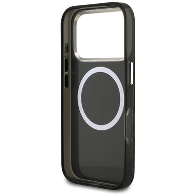Karl Lagerfeld IML Karl Head Logo MagSafe Case for iPhone 17 Pro Max - Black