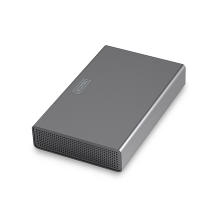 Digitus USB 3.0 hard disk enclosure, 3.5", SATA, 16TB, aluminum | DA-71106-1