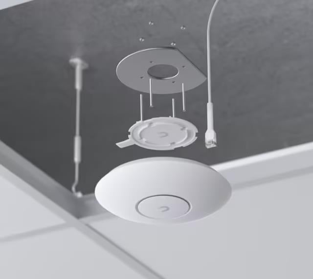 Access Point UBIQUITI IEEE 802.11a/b/g IEEE 802.11n IEEE 802.11ac IEEE 802.11ax 1x2.5GbE U7-LITE