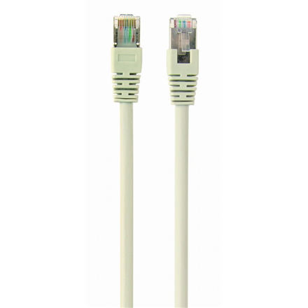 FTP Cat6 | Patch cord | Perfect connection; Foil shielded - for a reliable connection; Gold plated contacts | White | 2