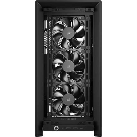 Corsair PC Case | Frame 4000D RS Modular | Black | Mid-Tower