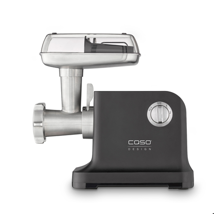 Caso | Meat Grinder | FW 2000 | Black | 2000 W | Number of speeds 2 | Throughput (kg/min) 2.5 | 3 perforated discs, Shor