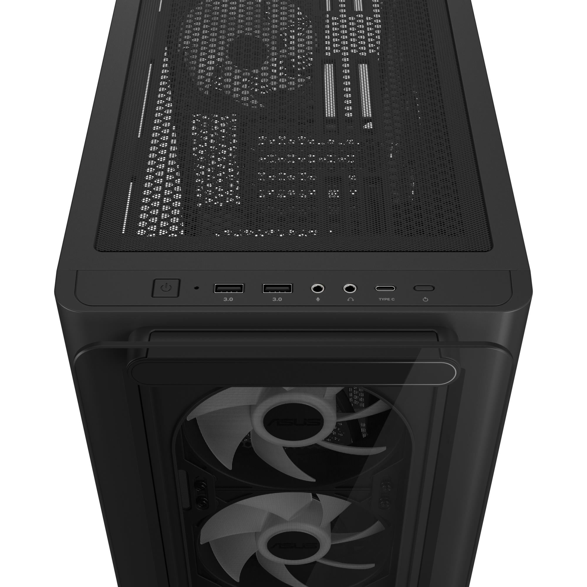 Case ASUS A23 PLUS MidiTower Case product features Transparent panel MicroATX MiniITX Colour Black A23PLUSTG/ARGBBLACK