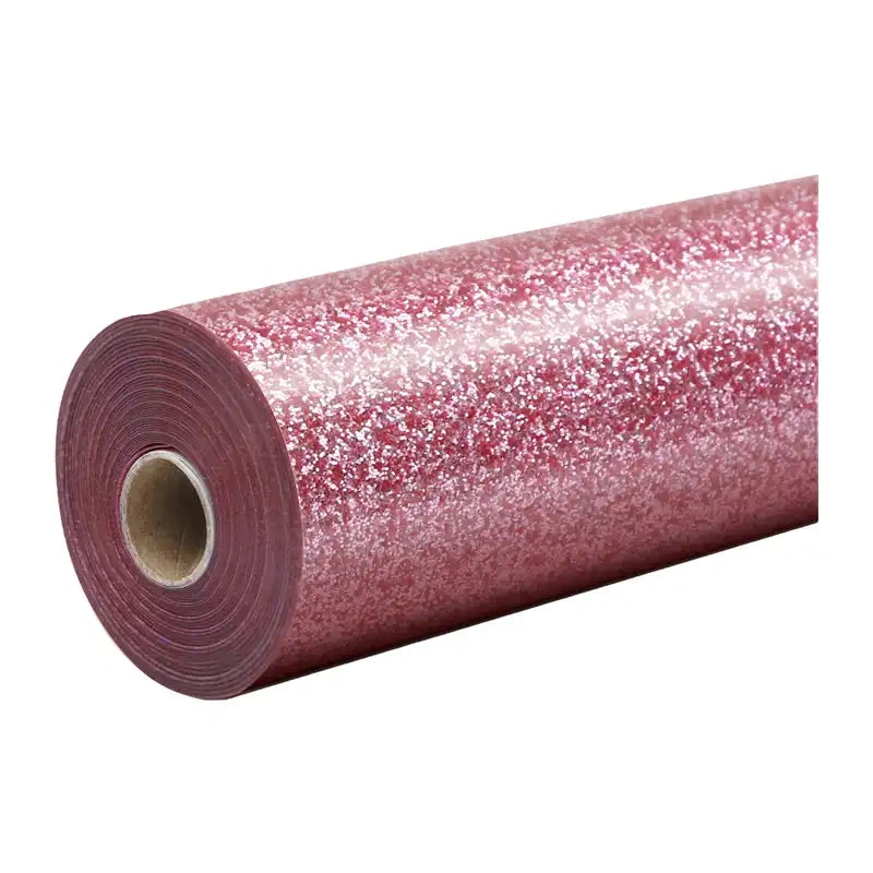 HTVRONT Glitter Heat Transfer Film, 30.5 cm x 90 cm (Pink) - Image 1
