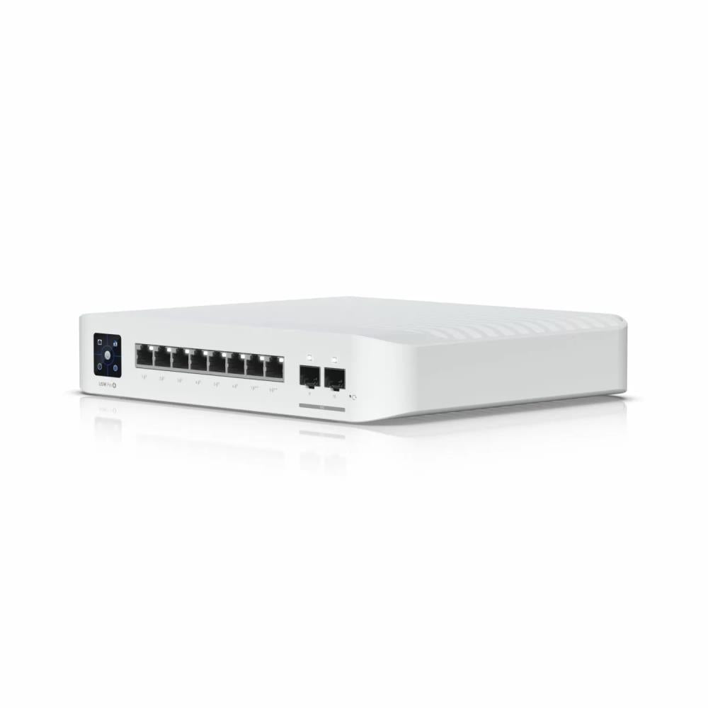 Switch UBIQUITI USW-PRO-8-POE Type L3 2xSFP+ 8xRJ45 PoE+ ports 8 120 Watts USW-PRO-8-POE
