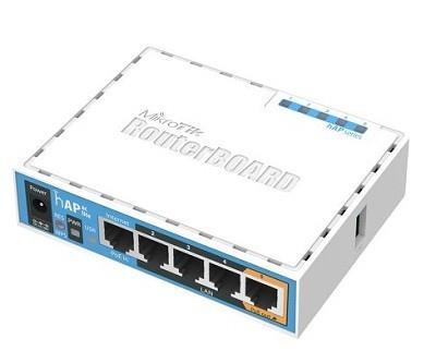 Access Point MIKROTIK IEEE 802.11b IEEE 802.11g IEEE 802.11n IEEE 802.11ac 5x10Base-T / 100Base-TX 1xUSB 2.0 RB952UI-5AC2ND