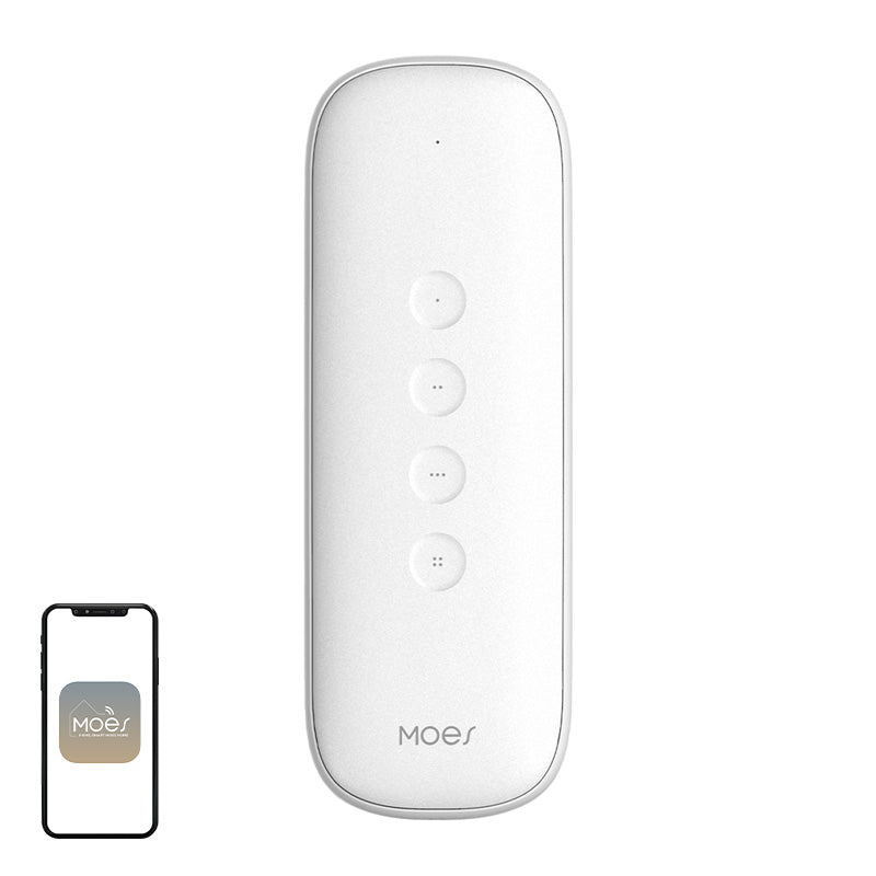 MOES ZR-SR-R01-WH ZigBee Scene Switch, IP55 (White) - Image 1