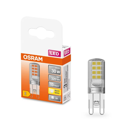 Parathom Clear capsule LED | G9 | 2.6 W | Warm White