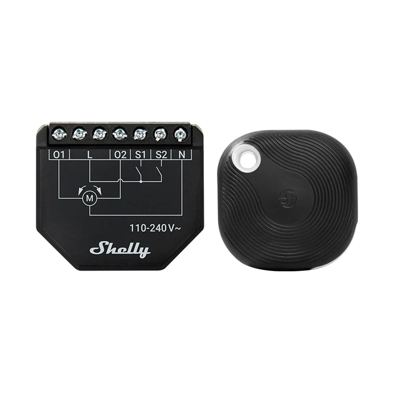 WiFi Shelly Shutter + BLU Button Tough 1 blinds/curtains controller - Image 1