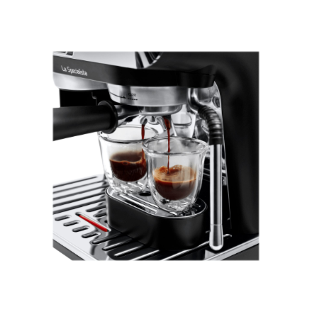 Delonghi Coffee machine | EC9155.MB | Pump pressure 15 bar | Built-in milk frother | Manual | Metal Black | 1400 W