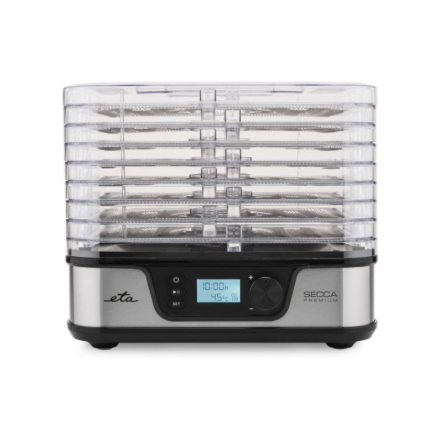 ETA Food dryer | ETA930190000 Secca Premium | Power 380 W | Number of trays 8 | Temperature control | Integrated timer |