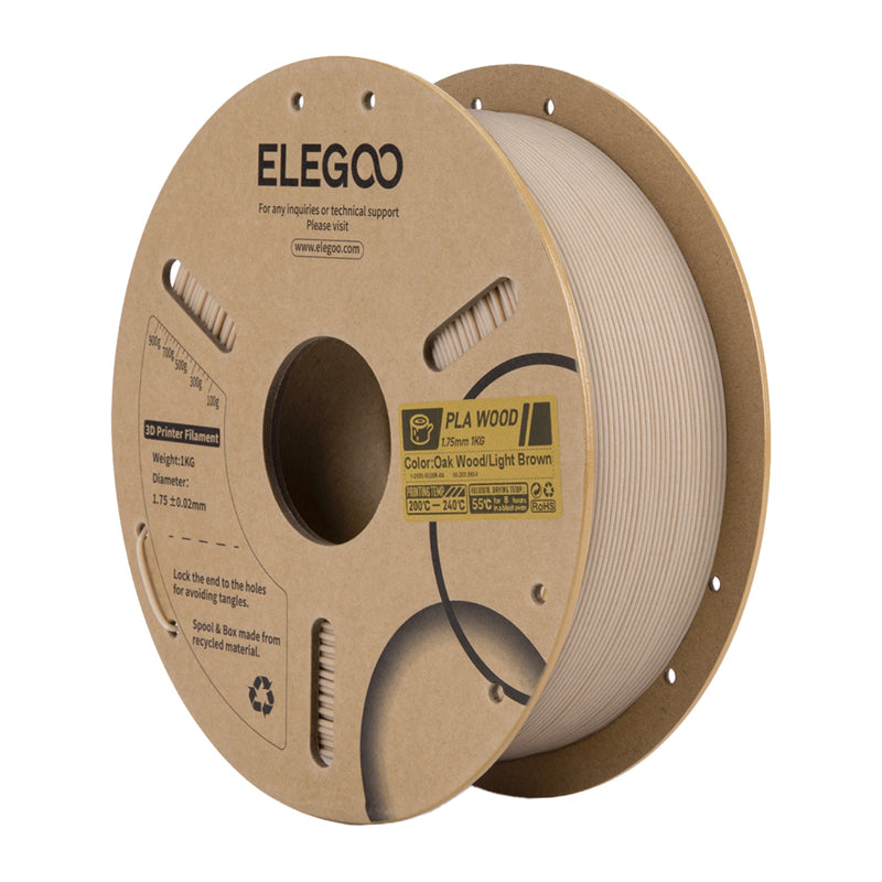 PLA Wood filament (light oak) - Image 1