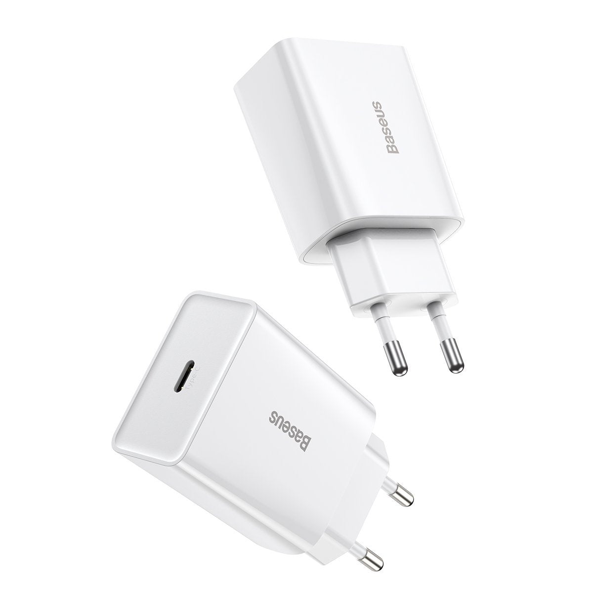 Baseus Speed Mini Quick Charger, USB-C, PD, 3A, 20W (white) - Image 4