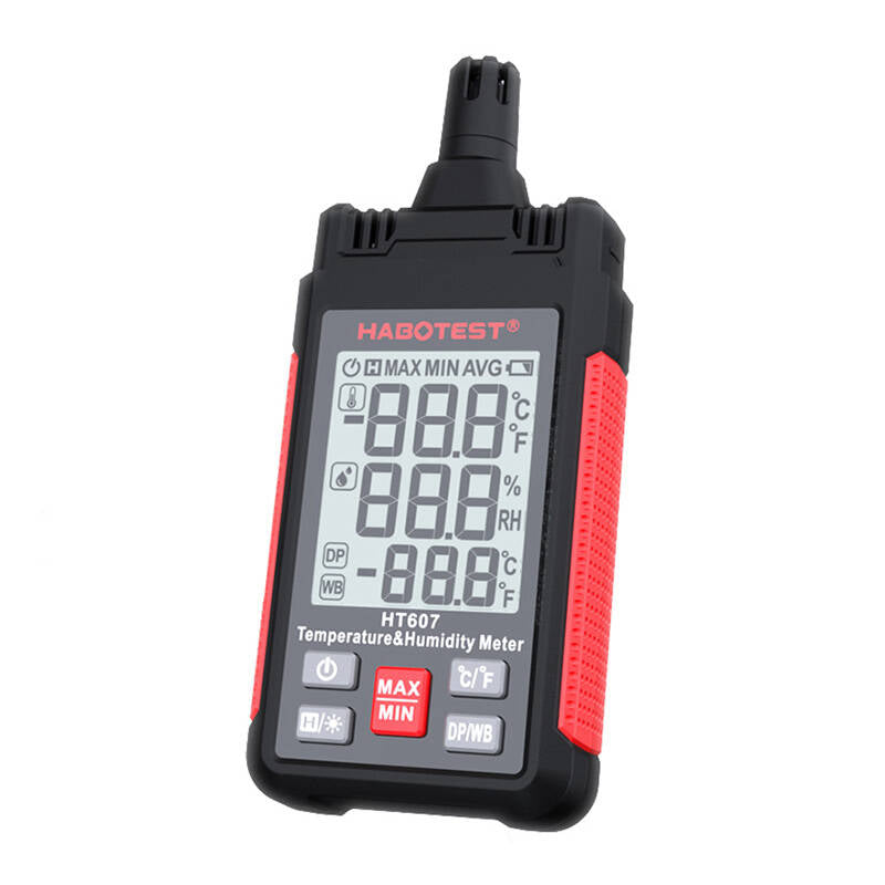 Temperature & Humidity Meter Habotest HT607 - Image 1