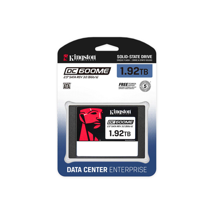 Kingston SSD | DC600M | 1920 GB | SSD form factor 2.5" | Solid-state drive interface SATA Rev. 3.0 (6Gb/s) | Read speed