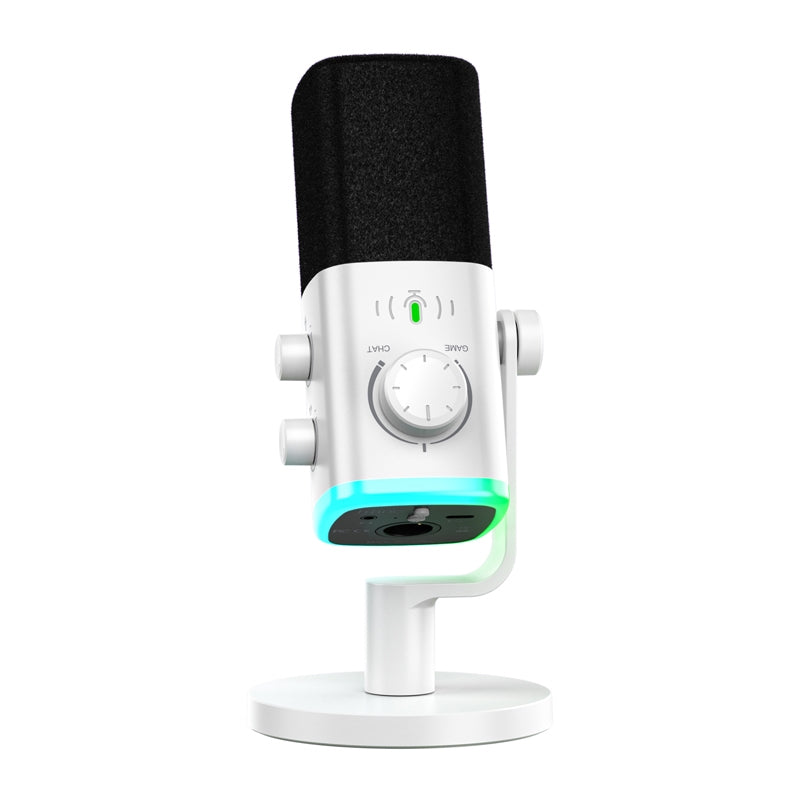 Fifine AM9 Dynamic Microphone (White) - Image 1