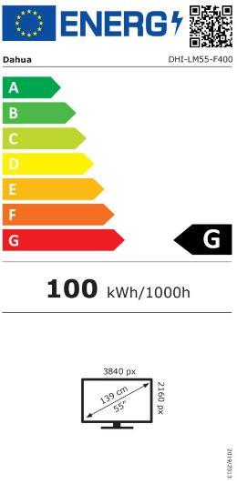 DISPLAY LCD 55"/DHI-LM55-F400 DAHUA