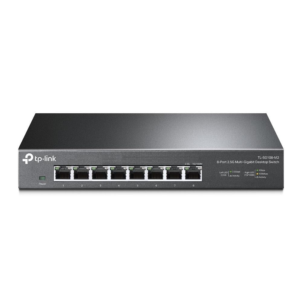Switch TP-LINK TL-SG108-M2 Desktop/pedestal TL-SG108-M2