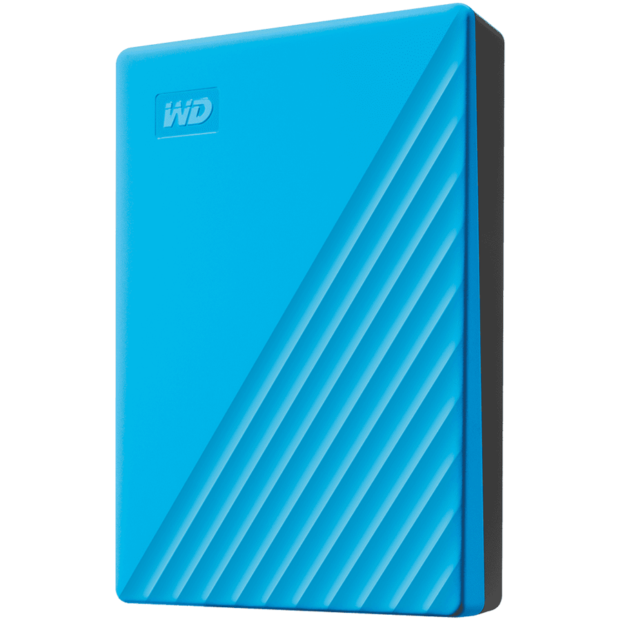 HDD External WD My Passport (4TB, USB 3.2) Blue — WESTERN DIGITAL