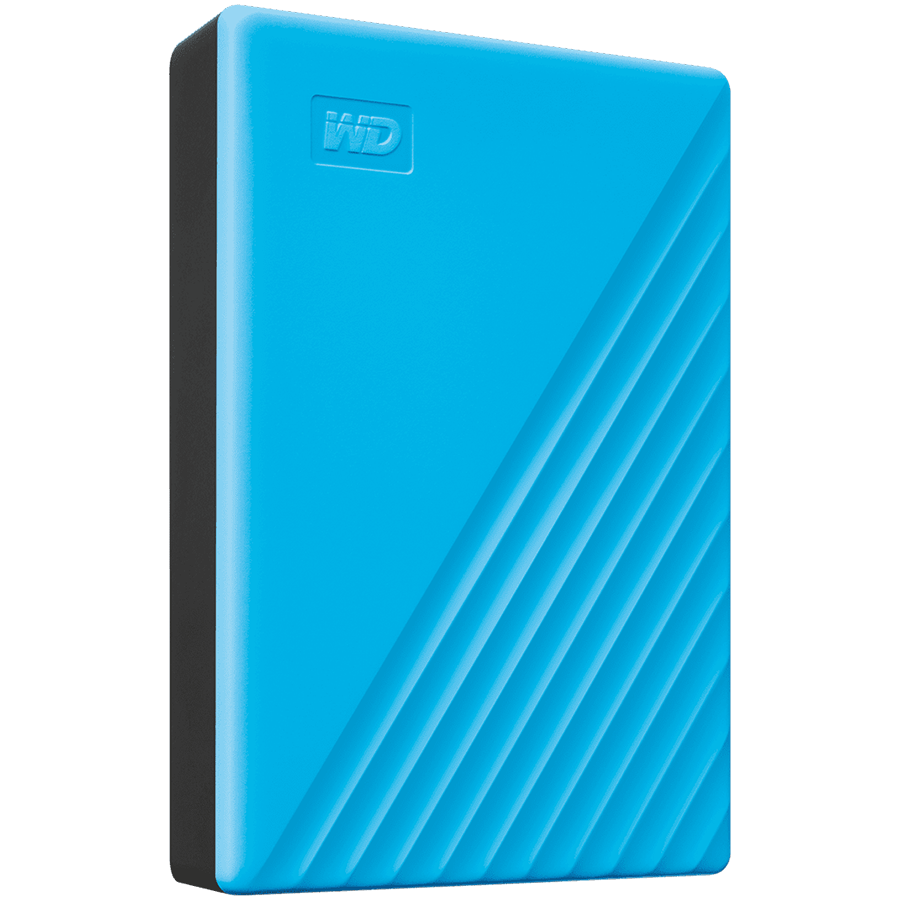 HDD External WD My Passport (4TB, USB 3.2) Blue — WESTERN DIGITAL