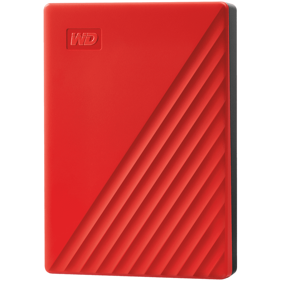 HDD External WD My Passport (4TB, USB 3.2) Red — WESTERN DIGITAL