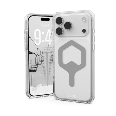 UAG Plyo MagSafe Case for iPhone 17 Pro Max - Clear Silver