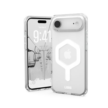 UAG Plyo MagSafe Case for iPhone Air - Clear and White